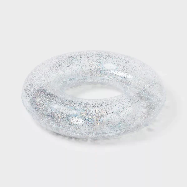 36" Inflatable Glitter Swim Tube